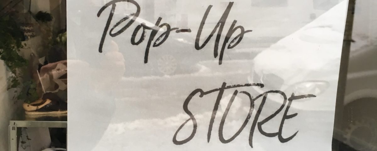 Pop up Store im Bienewitz